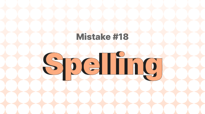 日本人が間違えやすい英文法 18 – スペリンク(Spelling)