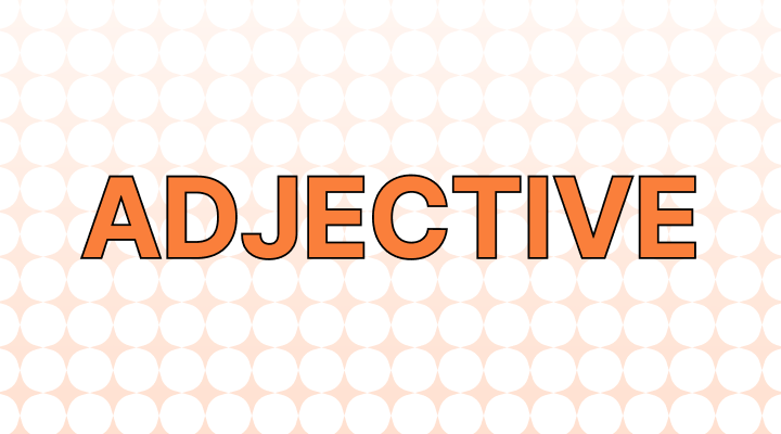 形容詞英語で(Adjectiveを活用した例文)