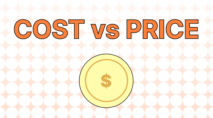 Cost vs. Priceの差異は？