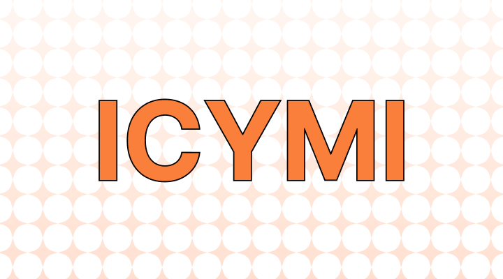 英語略語ガイドー：ICYMIの意味