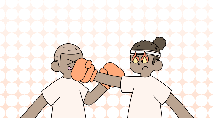 戦い英語で(Argument, Quarrel, Fight, Brawl差異と意味)