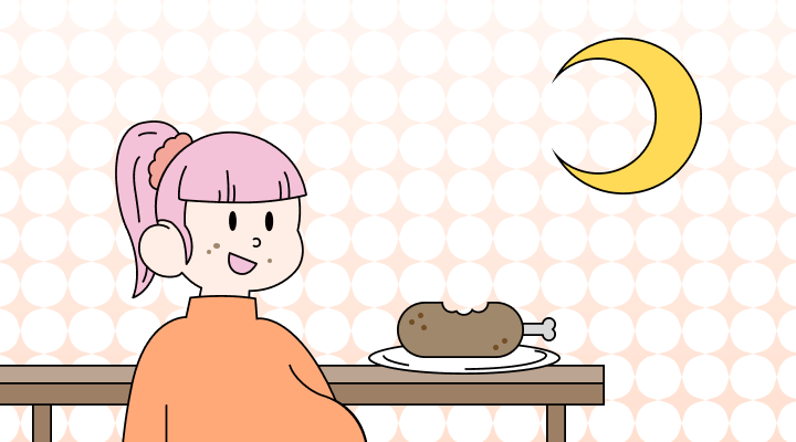 夜食英語で(Late-night snackとmidnight snackの差異)